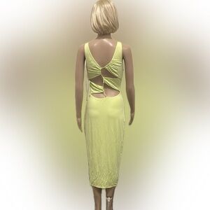 NEW✨ Good American Key Lime Green Dress